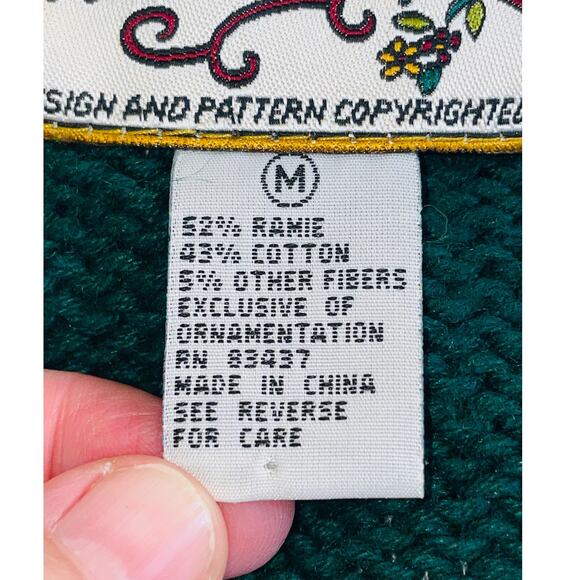 Heirloom Collectables Holiday Sweater Vest - Women's Size M - Ugly Awesomeness! - Picture 6 of 9